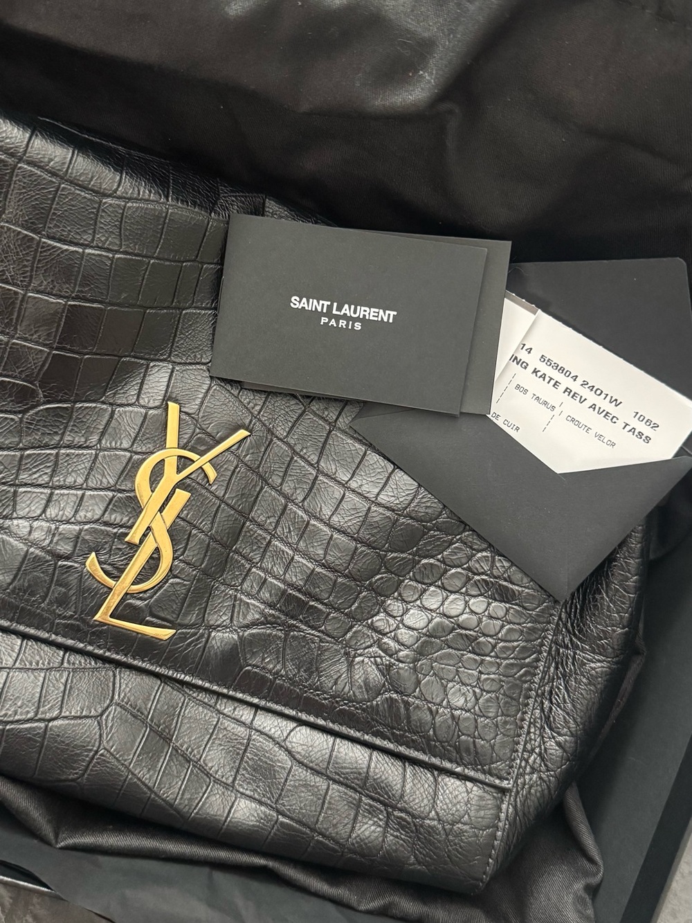 YSL so Kate reversible medium shoulder bag - Picture 3 of 9